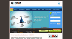 Desktop Screenshot of gobiomdb.com